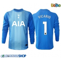 Maglie da calcio Tottenham Hotspur Guglielmo Vicario #1 Portiere Seconda Maglia 2025-26 Manica Lunga